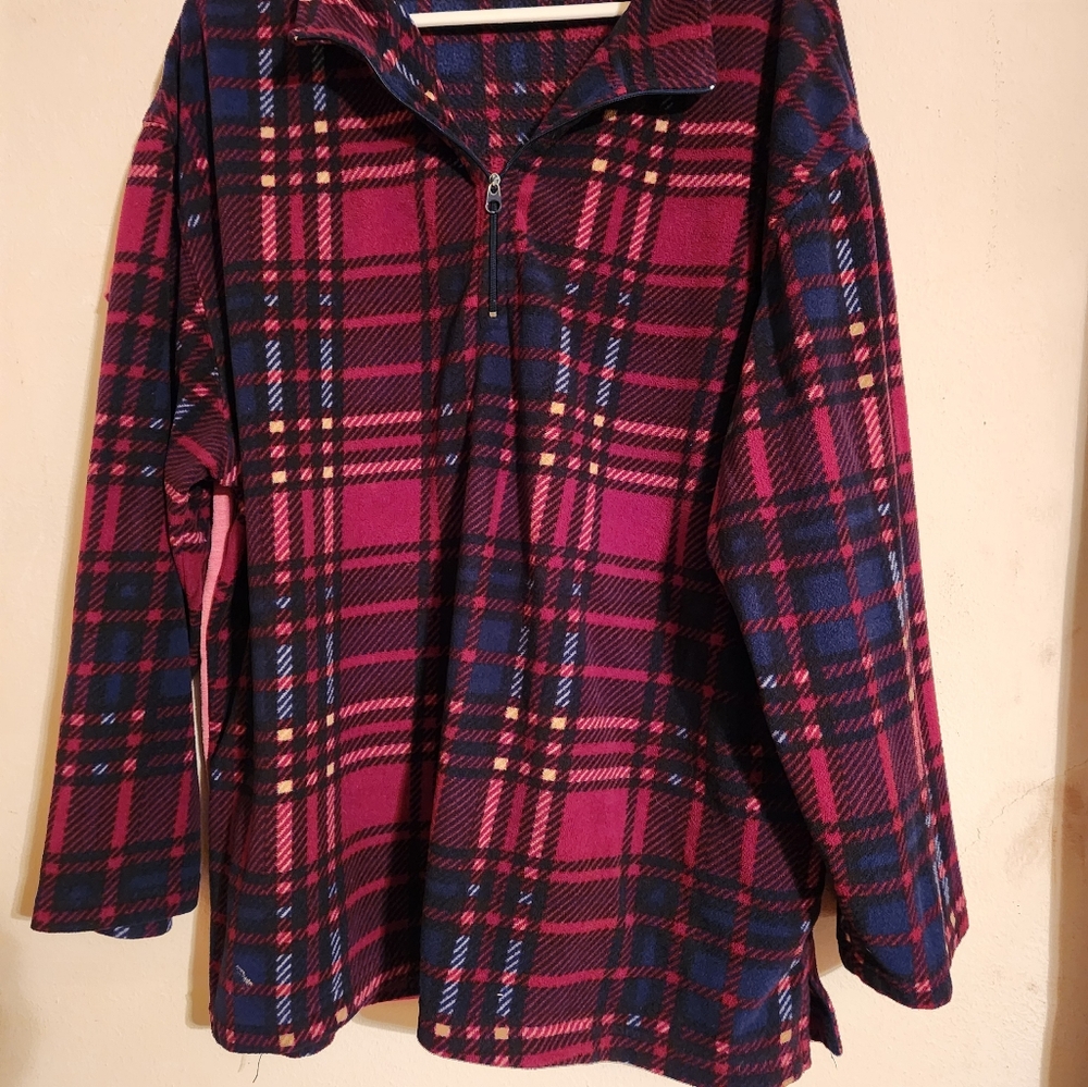 Active Studio size 2X Zipper Fleece Jacket